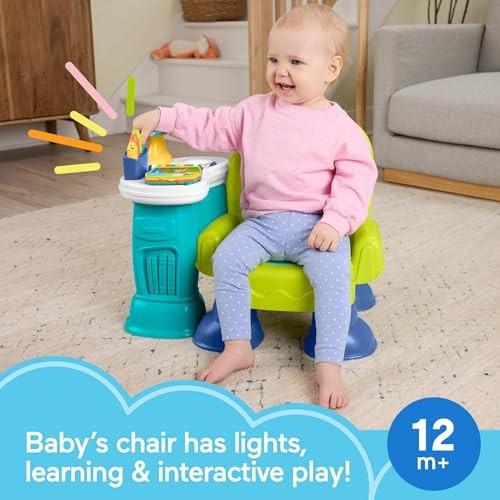 Fisher-Price Toddler Toy Laugh & Learn Song & Story Learning Chair with Music