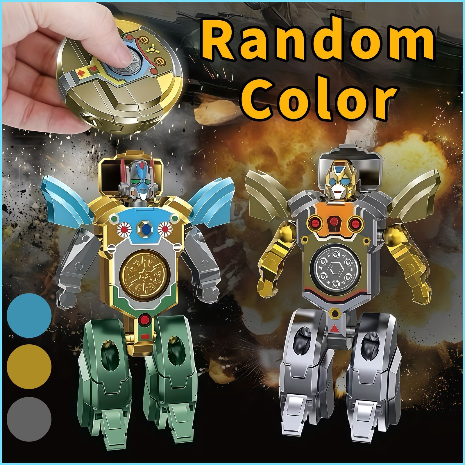 12pcs Random Color Shipping Party Gift Set, Random Color, Creative DIY Rotating