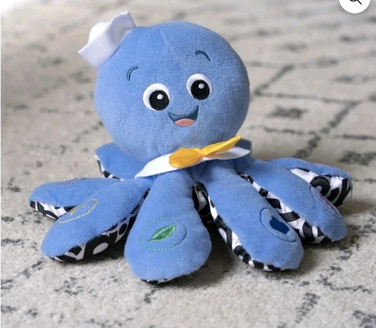 Baby Einstein Octoplush Musical Plush Learning Baby Toy for Infants, Unisex