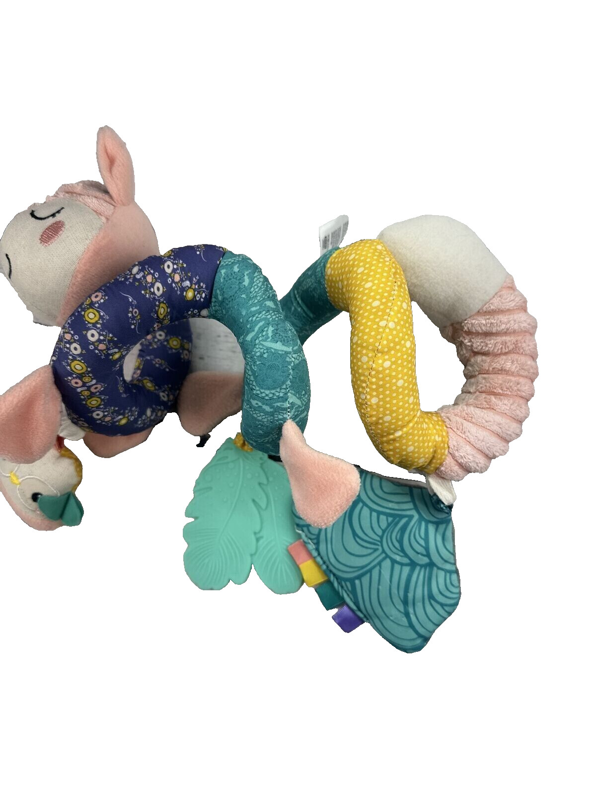 Infantino Go GaGa Spiral Car Seat Activity Toy pink Fox Car Seat Toy Unisex infT