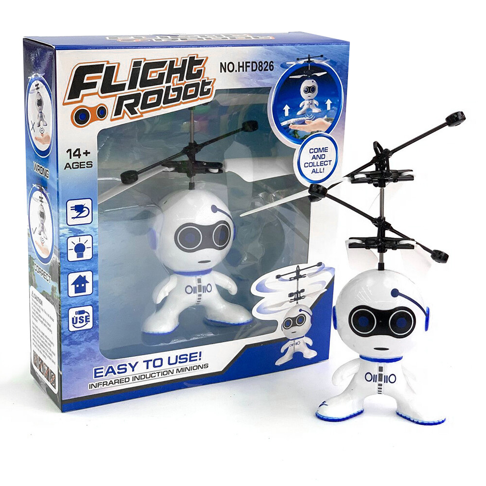Minidrone Flying Robot for Kids Flying Toys for Boys Girls 3 4 5 6 7 8 Year Old