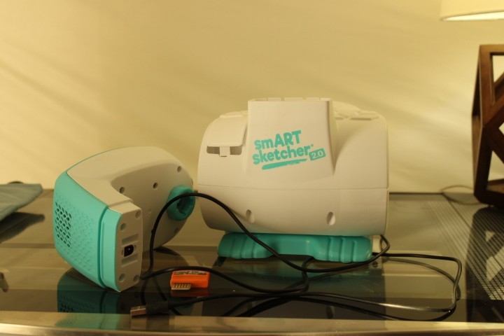 Flycatcher Smart Sketcher 2.0 Kids Projector 1 Cartridge & Adapter Cord TESTED