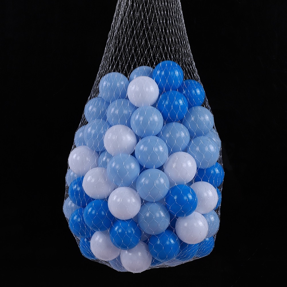 100pcs LDPE Baby Toy Ocean Ball Multicolor 5.5cm Plastic Pit Ball For Kids