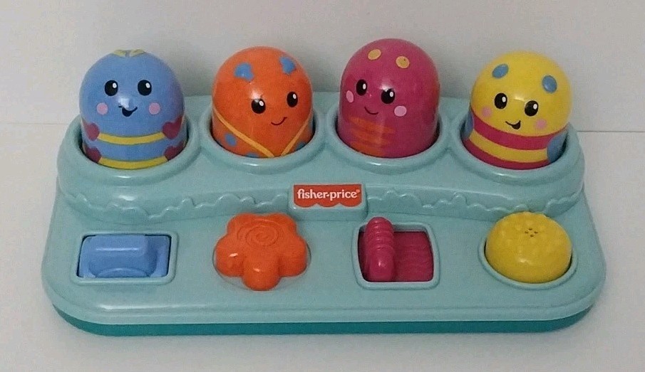 Fisher Price Boppin Activity Bugs Refresh Pop Up Infant Toy