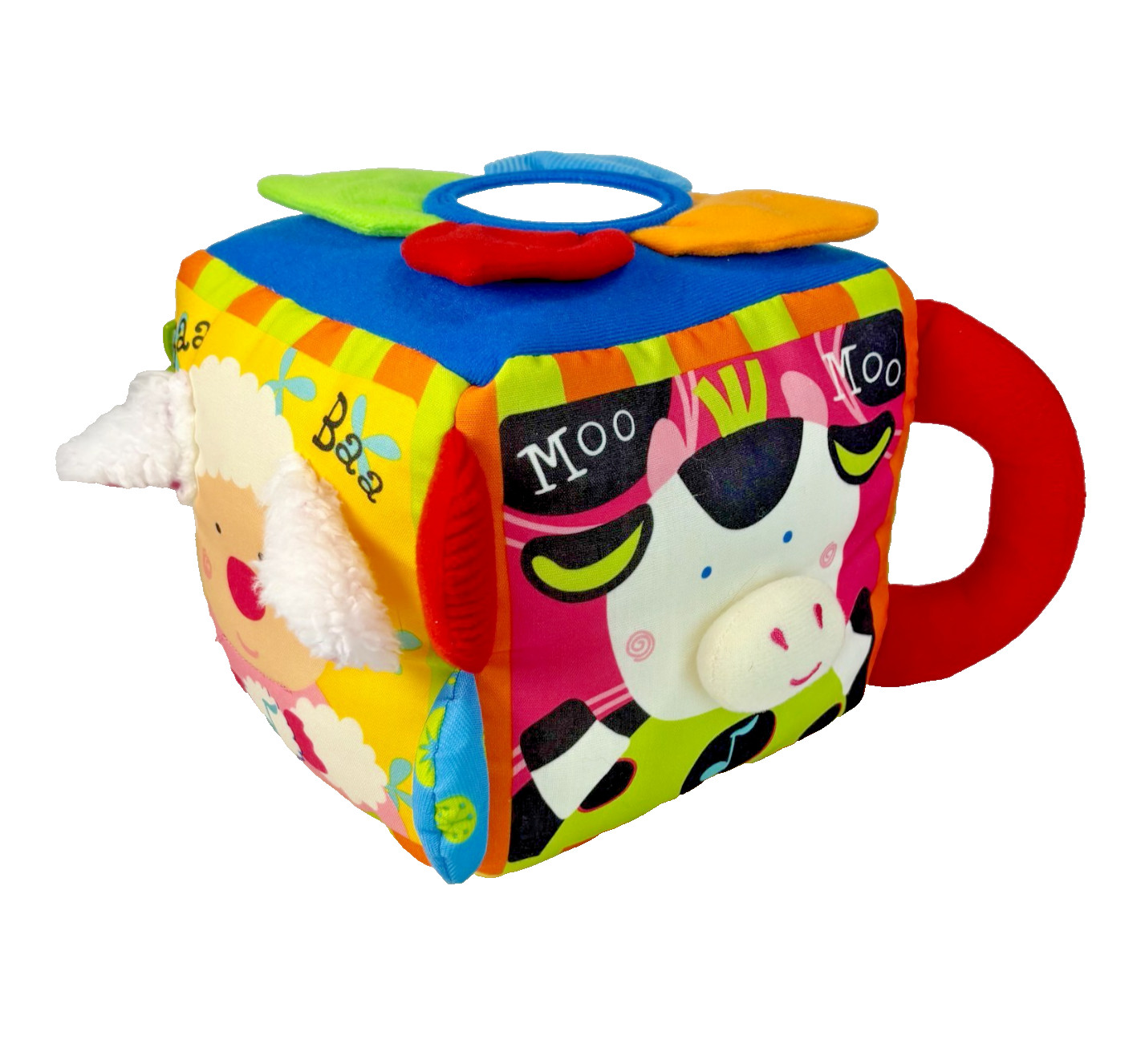 Melissa & Doug Musical Farmyard Activity Cube Baby Toddler Sensory Toy