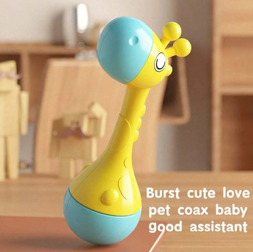 1pc Baby Hand Rattle Educational Soft Sound Toy for Infants Soft Sound – NEW