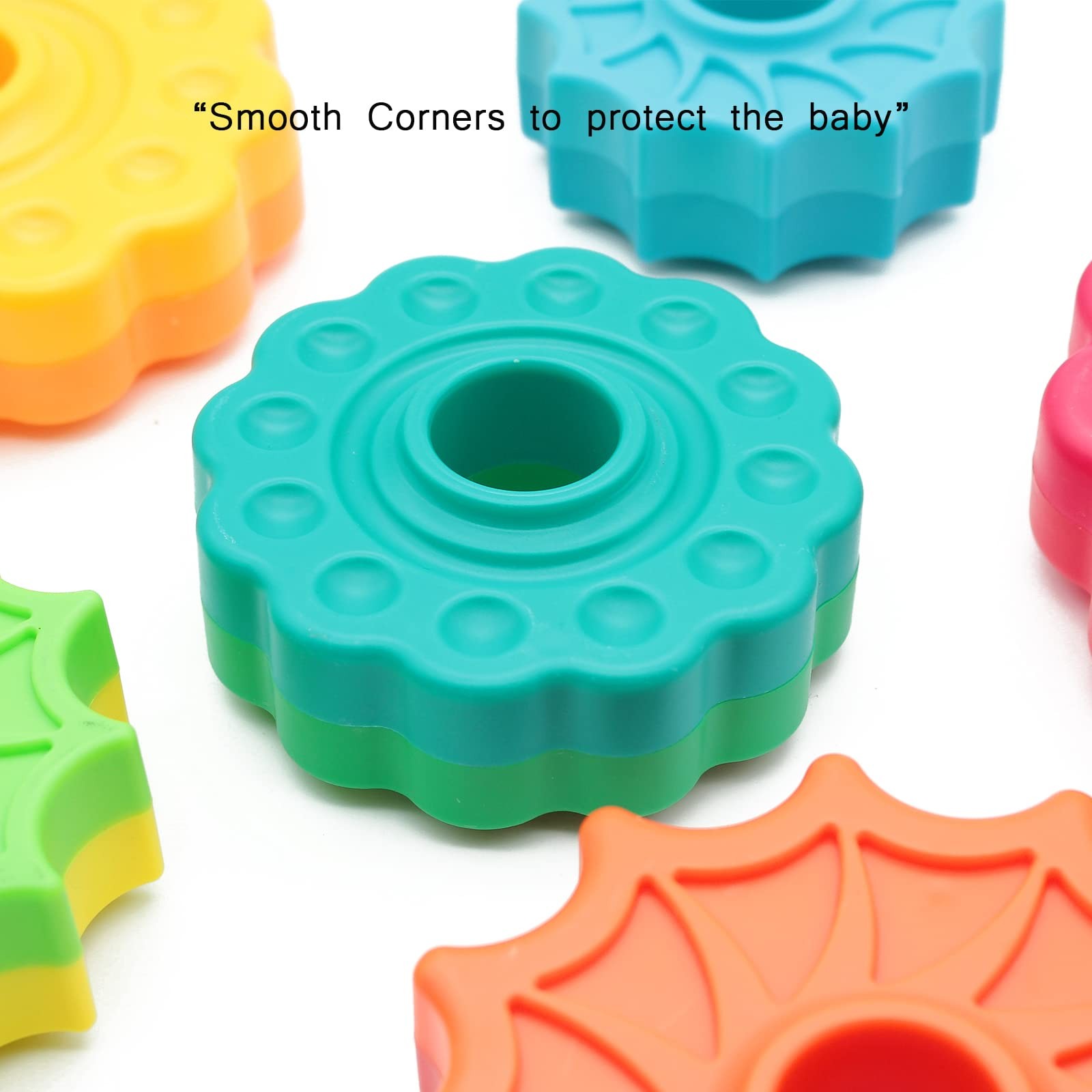 LBAIBB (1 PCS Spinning Stacking Toys,Spin Toy ABS Plastic and Color Rainbow D…