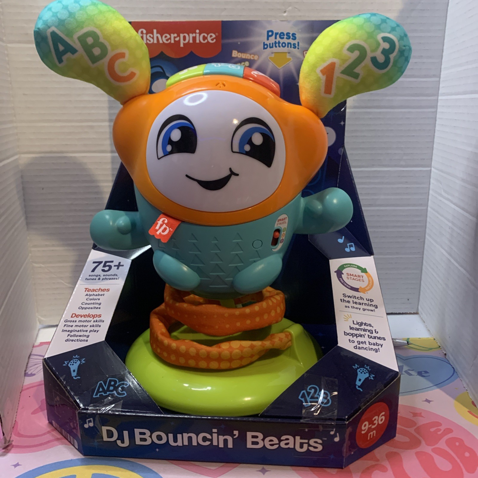 Fisher-Price HFT76 Learning Toys Dj Bouncin Beats