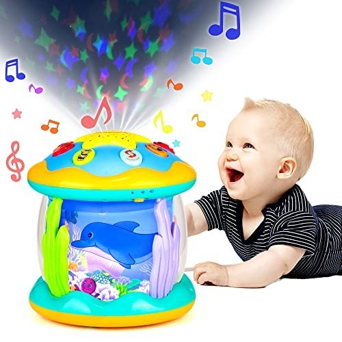 Baby Toys 6 to 12 Months Musical Light Up Tummy Time Infant Toys 3-6 7 8 9 12-18